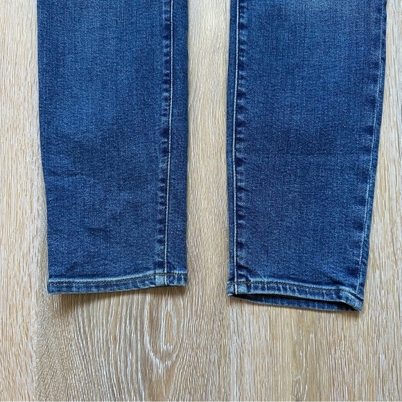 Madewell Curvy High Rise Skinny Jeans Wendover Wash Blue Denim - Size 27 - Picture 4 of 16